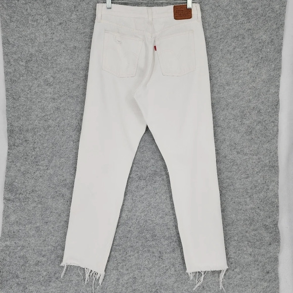 Levi's Wedgie Distressed Jeans - Picture 3 of 9